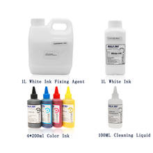 DTG Принтер чернила текстильные чернила бутылка для Epson L800 L805 L1805 планшетный принтер для печати футболок 2024 - купить недорого