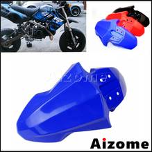 Para-lamas preto/azul/vermelho de plástico para motocicleta, para kawasaki ksr 110 ksr110, motocross enduro offroad 2024 - compre barato