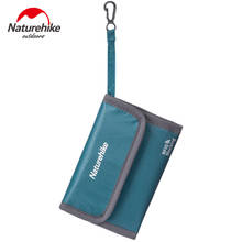 Naturehike-cartera de viaje con bloqueo RFID, multifuncional, antirrobo, para tarjetas, bolso de almacenamiento 30D, impermeable para exteriores 2024 - compra barato