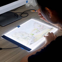 A4 LED три уровня с регулируемой яркостью ультратонкий светильник Pad, планшет защита глаз легче для алмазного живопись вышивка аксессуары для инструментов 2024 - купить недорого