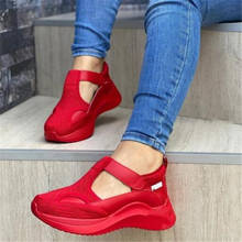 Mesh large size women shoes 2021 new wild fashion women's casual shoes sports running womens platform sneakers breathable loafer 2024 - buy cheap