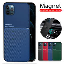 Capa protetora para smartphone, caixa magnética para telefone inteligente, à prova de impacto, ideal para apple iphone 2024 - compre barato