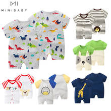 Orangemom 2022 summer Baby Boy Bodysuits PP cartoon short overalls for infants Baby Jumpsuit , anime Roupa Menino vestidos body 2024 - buy cheap