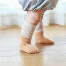 Conjunto de 4 pares de calcetines para niños de 0 a 5 años, calcetines de algodón para bebés, primavera y otoño, KF379 2024 - compra barato