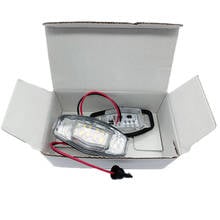 Luces de matrícula para Acura RL TSX RDX, Honda Civic, Honda Accord, Honda Odyssey, Honda Acura 18 LED, 2 uds. 2024 - compra barato