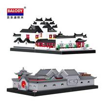 Balody-Mini bloques de construcción de arquitectura antigua china para niños, modelo de Castillo, Juguetes educativos, regalo para adultos, 16215 2024 - compra barato
