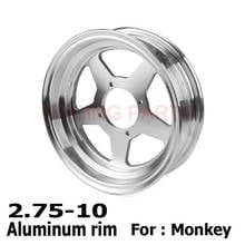 motorcycle accessories modified 2.75-10 front Aluminium alloy wheel hub 10 inch wheels vacuum rims 2024 - buy cheap