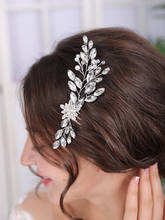 Rhinestone Hair Comb Wedding Headdress Casual Headpieces Handmade Hair Jewelry Elegant Women Evening Party Bridal Headwear 2024 - buy cheap