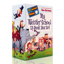 Libro de cómic de la temporada escolar My Weird para niños, 12 libros con temática de vida en el Campus, 3 cajas 2024 - compra barato