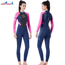Diving Wetsuit Swimsuit Women Bodysuit Wet Suit Keep Warm Surfing Scuba Snorkeling Spearfishing Suit Dive sail 3mm Neoprene Skin 2024 - buy cheap