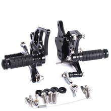 Motorcycle CNC Aluminum Raise the pedal assembly Adjustable Rearsets Rear Sets Foot Pegs For Yamaha YZF R25 /R3 2015-20106 2024 - buy cheap