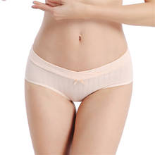 Cotton Pregnancy Underwear Low Waist Maternity Intimates Plus Size Lingere Breathable U-Shaped Panties Soft Maternity Panties 2024 - buy cheap