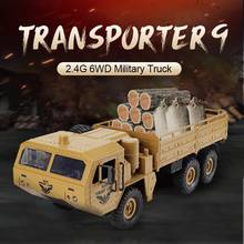 RC Car 1:16 2.4Ghz Radio Control Car Six-wheels Simulation Truck Toy Kids Gift Suspension off-road vehicle Use time 30 minute 2024 - buy cheap