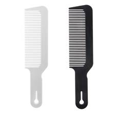 Clipper pente barbeiro plana superior clipper abs ferro de ondulação pentes escova de corte cabelo cabeleireiro salão estilo ferramenta acessórios para o cabelo 2024 - compre barato
