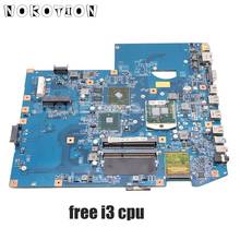 NOKOTION For Acer aspire 7740 7740G Laptop Motherboard MBPNX01001 48.4GC01.011 MAIN BOARD HM55 DDR3 HD4500 Free CPU 2024 - buy cheap