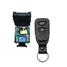 Interruptor de iluminação sem fio ac220v, mini 1ch (canal), 10a, transmissor receptor, interruptor de iluminação 433.92mhz, liga/liga