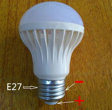 E27 LED Bulb DC6V E27 thread bulb E27 Ball bulb 6v 3w 5w 7w 9w 12w 18W 30W DC6v~DC7.4V light bulb 6v E27 for usb power supply 2024 - buy cheap