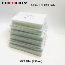 Novecel OCA Glue Film 4 4.7 5.5 5.8 6.2 6.5 7 9.7 12.9 " inch  for Phone Tablet LCD Screen Glass Laminate OCA Adhesive Sticker 2024 - buy cheap