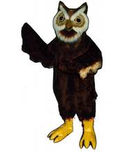 Chique carnaval personagem dos desenhos animados águia marrom mascote ternos traje cosplay jogo de festa vestido roupas dia das bruxas natal páscoa 2024 - compre barato