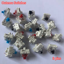 Original Outemu Switches SMD 3pin for CIY Sockets Thin pins  mechanical keyboard  black blue brown red key switch 2024 - buy cheap