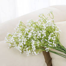 5/10pcs Babies Breath Artificial Flowers Fake Gypsophila DIY Floral Bouquets Arrangement Wedding Home Garden Party Decoration 2024 - buy cheap