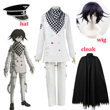 Disfraz de Danganronpa V3 Ouma kokichi, juego japonés, uniforme escolar, ropa, zapatos, utilería para carnaval y Halloween, 2020 2024 - compra barato