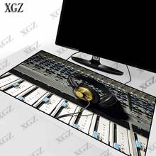 XGZ Cool Headphones Music Office Large Mouse Pad Game Gamer Gaming PC Notebook Mousepad Keyboard Compute Anime Desk Tablet Mat 2024 - buy cheap