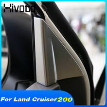 Car Styling Front Window Triangle Cover A Pillar Trim Interior Parts Decoration Accessories For Toyota Land Cruiser 200 2020 2024 - buy cheap