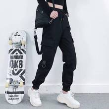 Cargo Pants Women High Waist Sports Loose Elastic Waist Joggers Harajuku Black Harem Pants Trousers Pantalon Pour Femme 2024 - buy cheap