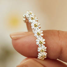 Женские обручальные кольца с гальваническим покрытием, обручальные кольца, ювелирные изделия в подарок, кольца с цветочным рисунком для женщин, открытое регулируемое кольцо для женщин 2024 - купить недорого