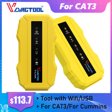 OBD2 Diagnostic Tools For CAT3/For Cummins Inline 6 V7.6 With Wifi/USB Heavy Duty Truck Scanner Truck Diagnostic Equipment 2024 - buy cheap