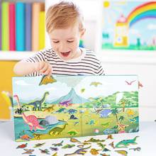 Cartoon Dinosaur Construction Site Forest Marine Animals Kids Toy Puzzle Jigsaw Parent-child Interactive Education Toys Games 2024 - buy cheap