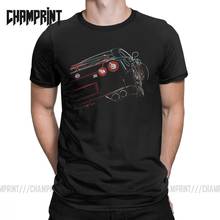 GTR спортивные мужские футболки с изображением автомобиля, футболка с коротким рукавом и круглым воротником, хлопковая одежда больших размеров 2024 - купить недорого