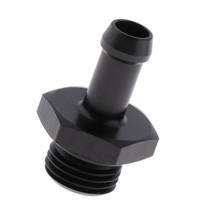 6 AN O Ring Boss To 5/16 8mm Barb Adapter Hose Nylon Fuel Fitting,  Black 2024 - buy cheap