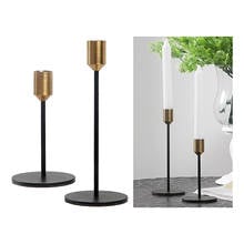 Taper Candle Holder Candlestick Coffee Table Centerpiece Bathroom Decor 2024 - buy cheap