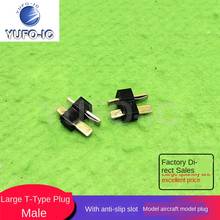 Free Ship 5pcs T-Type Plug Male DIY Model Battery Electrically XT60T Type Plug 2024 - buy cheap