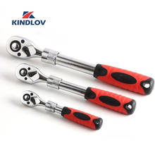 Kindlov chave de catraca automática, conjunto de chaves de alta torque ajustável para 1/4 "3/8" 1/2 ", 72 dentes 2024 - compre barato
