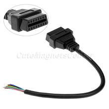 OBD II Cable 16 Pin OBD 2 Splitter Adapter Extension Cable Male to Female Connector OBD2 Extended Interface Line 2024 - buy cheap