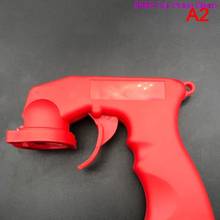 Alça de pistola de aerossol para cuidados com a pintura, adaptador de pulverização com gatilho de travamento total 2024 - compre barato
