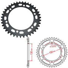 Piñón de cadena para motocicleta, accesorio para YAMAHA XJR1200, XJR1300, YZF750, FJ1200, FJ1100, FZR750, YZF1000, FZR600, GTS1000, 530, 39T, 47T, 48T 2024 - compra barato