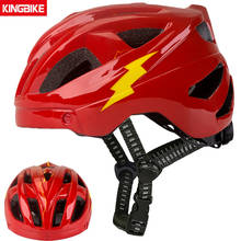 Capacete infantil moldado integralmente, capacete de ciclismo infantil ajustável para esportes ao ar livre, meninos e meninas 2024 - compre barato