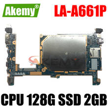 Akemy ZIJI1 LA-A661P For Lenovo ThinkPad 8 Notebook Motherboard FRU 00HM056 W8P, Z3770 CPU 128G SSD 2GB RAM 100% TEST WORK 2024 - buy cheap