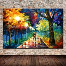 Arthyx Art Hand Painted Palette Knife Landscape Picture Modern Abstract Oil Painting On Canvas Wall Art For Home Decoration Gift 2024 - buy cheap
