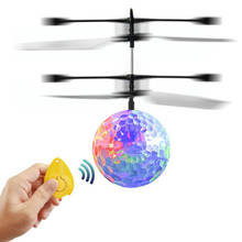 Magic RC Flying Ball Drone Helicopter Ball Built-in Shinning LED Lighting RC Toy for Kids Teenagers Gift Colorful Flyings 2024 - buy cheap