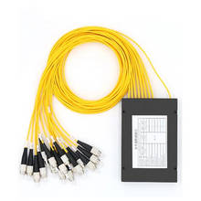 Divisor óptico de fibra 1x16 para plc, monomodal, 1x16, 3.0mm, fc upc, divisor óptico do plc, frete grátis 2024 - compre barato