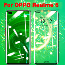 Vidrio templado con pegamento completo 3D para OPPO Realme 6, cubierta completa 9H, película a prueba de explosiones, Protector de pantalla para OPPO Realme 6 2024 - compra barato