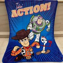 Disney Toy Story Fashion Anime Figures Cartoon Product Cosplay Accessories Blanket Household Gift New 2024 - buy cheap