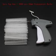 1pcs Tag Gun + 3000 pcs 39mm Barbs + 1 Needle Garment Handheld Clothes Price Label Tagging Gun With Tag 2024 - buy cheap