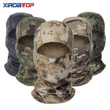 Pasamontañas militar para hombre y mujer, bufanda de cara completa CS, esquí, caza, ciclismo, casco militar, gorra Airsoft, Bandana táctica de camuflaje, novedad 2024 - compra barato