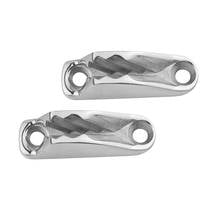 2 Pcs Marine Grade 316 Stainless Steel Boat Rope Clam Cleat Jam Cleat Board Line Cleat Gripper Hardware Boats Kayak Accessories 2024 - buy cheap